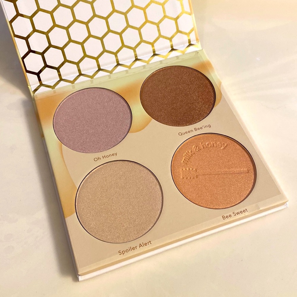 Like new!!! Beauty Bakerie Milk & Honey highlight palette